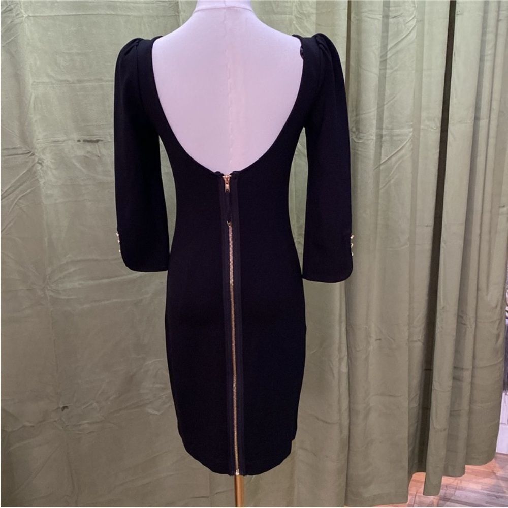 Juicy Couture Black Backless Dress, US2